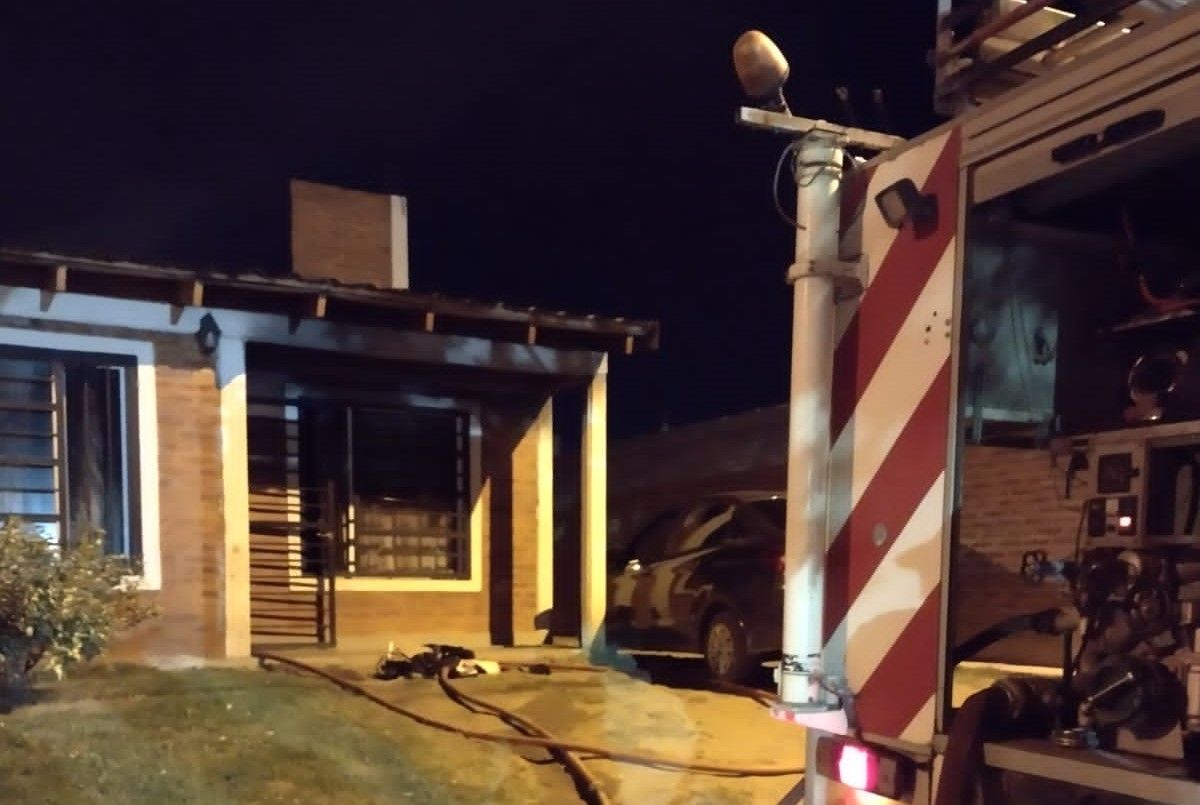 Un violento quiso prender fuego a su esposa y su hija