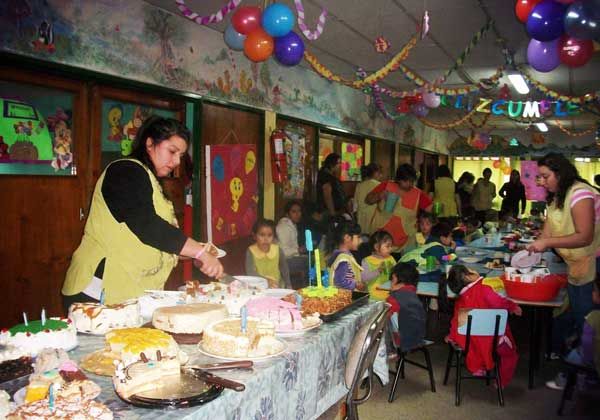 Festejos múltiples en centro infantil