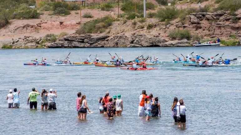 Los cipoleños Reibold y Domínguez corren en Travesía.