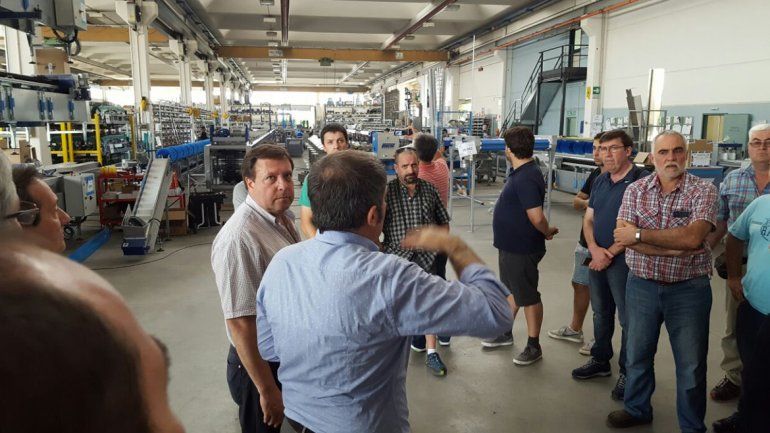 Hace un par de semanas el gobernador y funcionarios viajaron a Italia.
