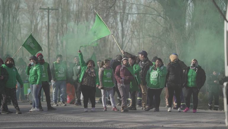 La denuncia fue realizada por la seccional de ATE en Allen.