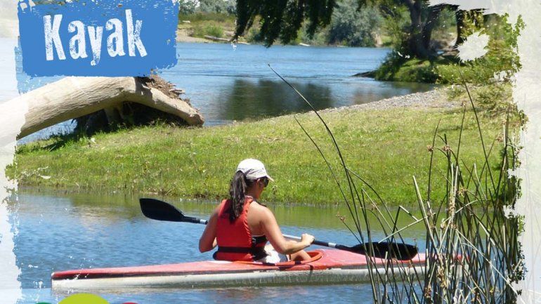 Una paseo en Kayak por el río Negro ideal para observar fauna y flora.&nbsp;