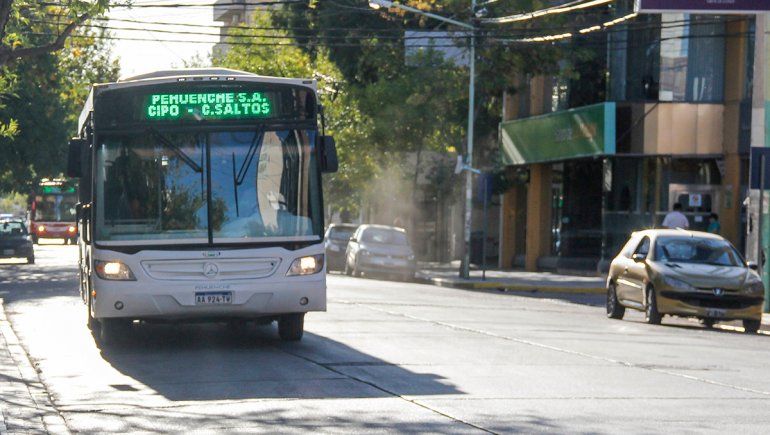 Desinfectarán los colectivos en cada recorrido