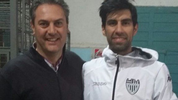 Seba Farías fue campeón el sábado con Neuquén.
