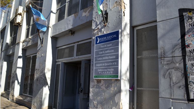 El edificio judicial de España y Urquiza en Cipolletti será renovado íntegramente.