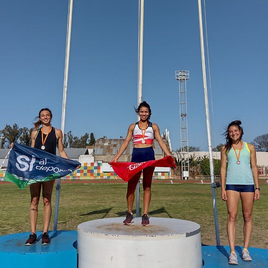 Martina Escudero es de oro: campeona nacional en los 400 metros