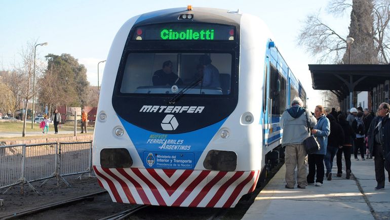 Dos formaciones para el tren de pasajeros entre Cipolletti y Chichinales