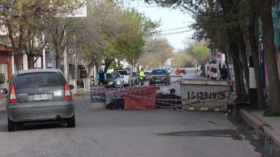 Piden precaución para circular por el sector de Mengelle y OHiggins