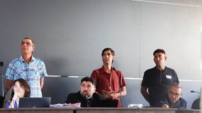 Maximiliano Lagos, José Jafri, Néstor Cau y Ángel Antilaf quedaron absueltos por el femicidio de Otoño Uriarte. | LMCipolletti.com Maximiliano Lagos, José Jafri, Néstor Cau y Ángel Antilaf quedaron absueltos por el femicidio de Otoño Uriarte.