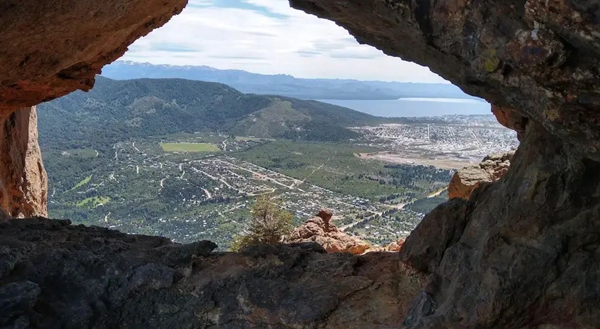 El incidente se registró en el Cerro Ventana, en Bariloche. Foto: Gentileza.