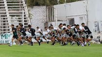 El Albinegro se prepara para el duelo del domingo ante Juventud Unida.