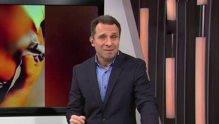 El periodista Jorge Pizarro fue suspendido por violento