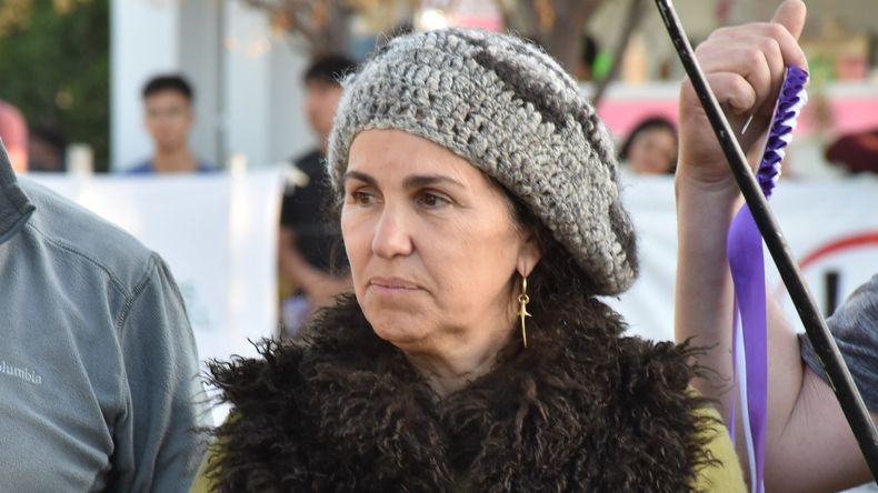 “A los jóvenes les da lo mismo si sos hombre o si sos mujer”, dijo. Foto: Fabricio González.