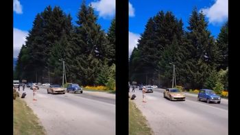 El audaz desafío de la Renault 4 a la Ferrari en una ruta de la cordillera neuquina El audaz desafío de la Renault 4 a la Ferrari en una ruta de la cordillera neuquina