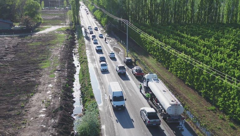 Circunvalación: tras la prohibición a los camiones, arrancan las obras