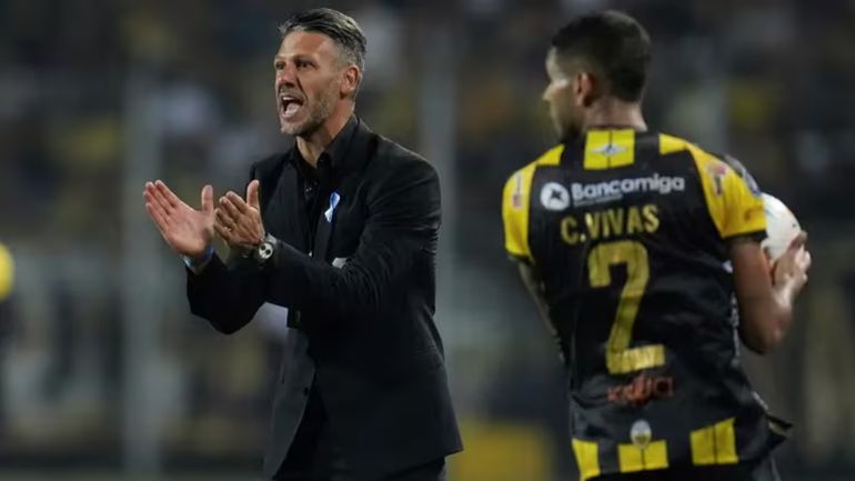 La insólita arenga de Demichelis a los jugadores de River antes de los penales