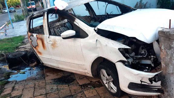 Chocó dos autos