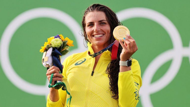 Parchó su kayak con un preservativo y ganó el oro