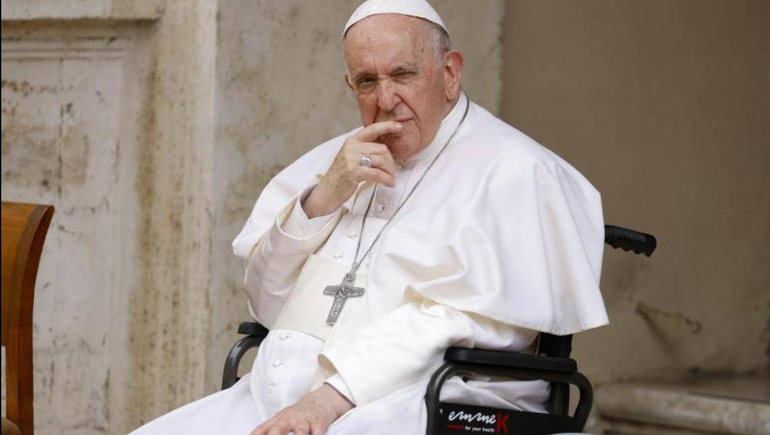 El Papa reclamó que se espete el derecho humanitario sobre todo en Gaza