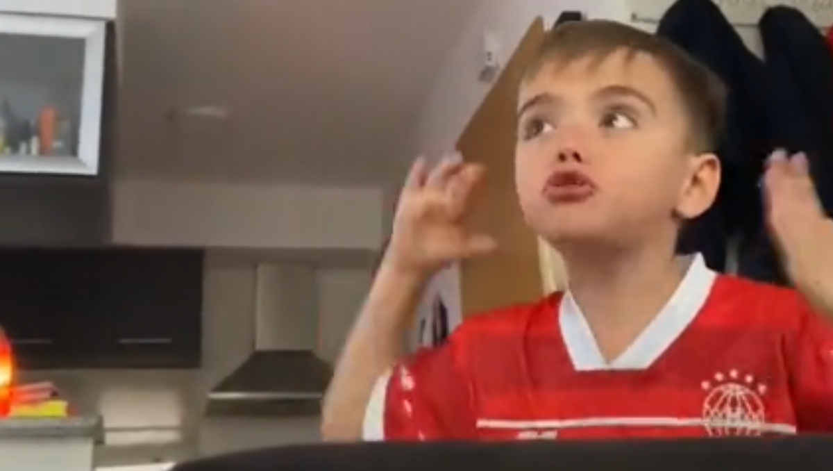 El tierno reclamo de un nene hincha de Huracán para ir a la cancha