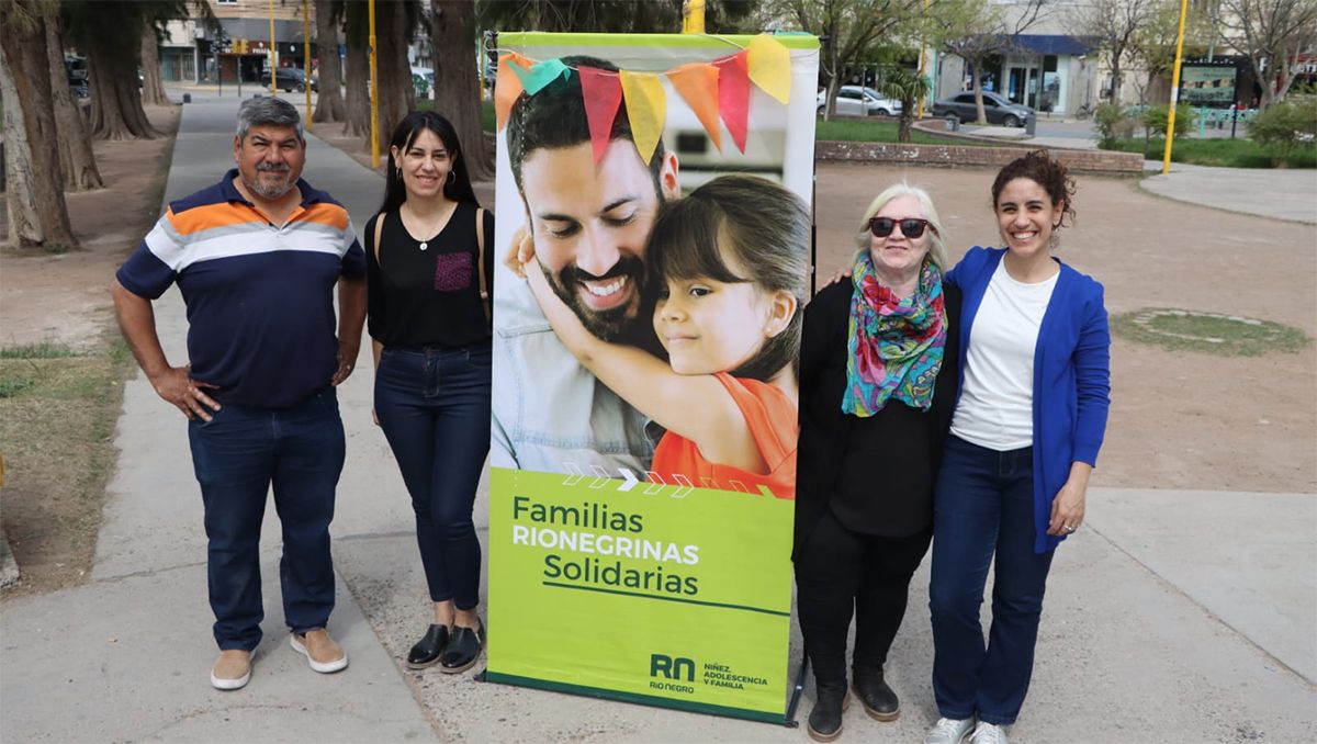 Las familias solidarias reciben en forma temporal a niños vulnerables.