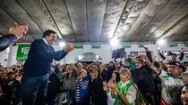 Alberto Weretilneck encabezó un acto de campaña de Juntos.