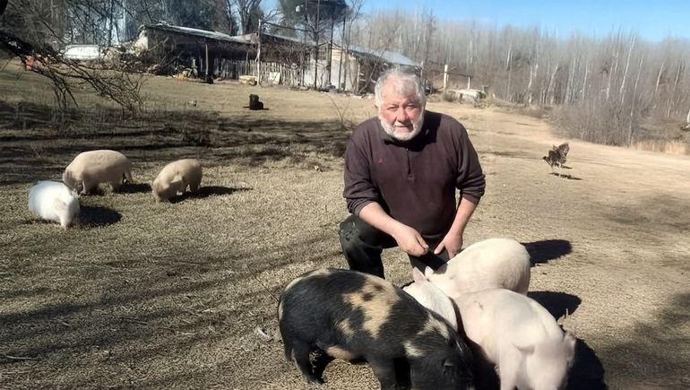Su partida genera gran dolor en toda la zona. La agricultura familiar ya lo extraña.