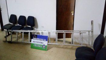 robaron una escalera de una obra y los atraparon robaron una escalera de una obra y los atraparon