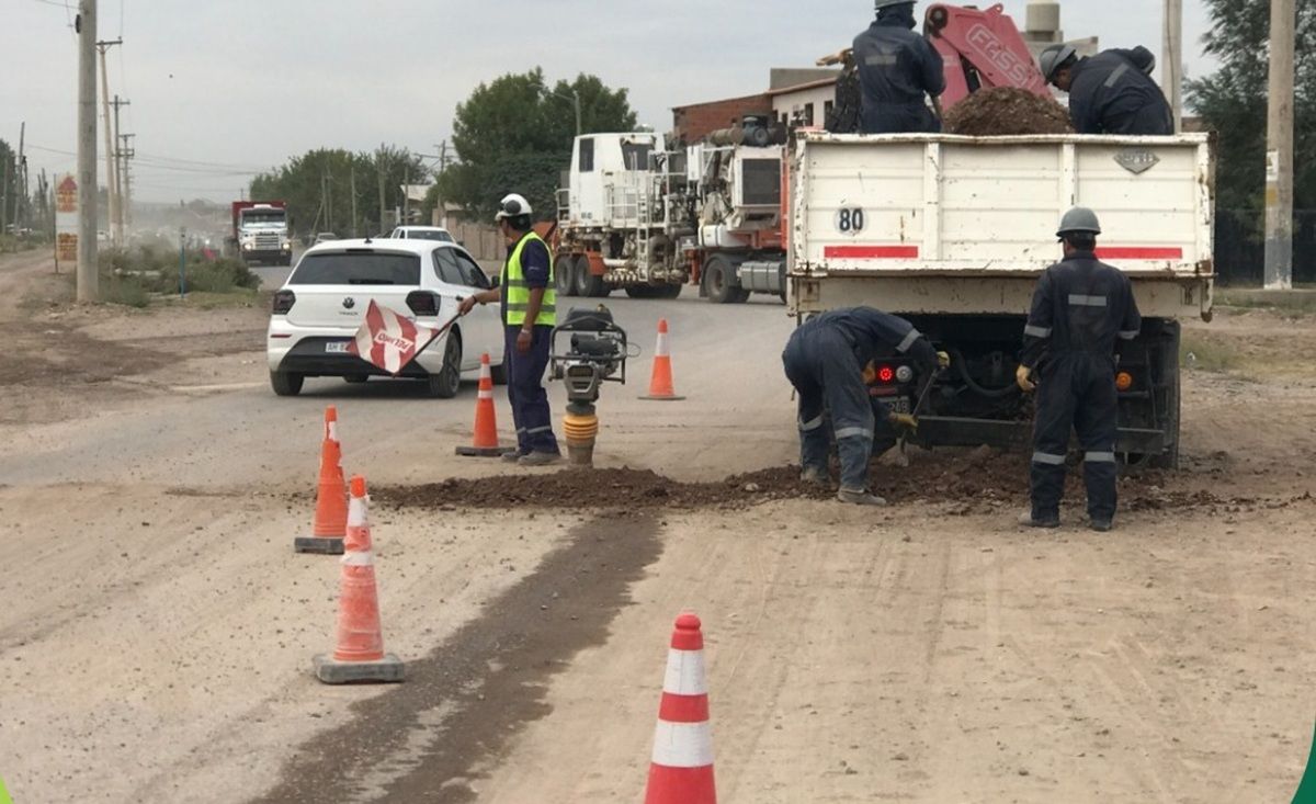 Hasta el miércoles habrá cortes de calles por obras en Cipolletti.