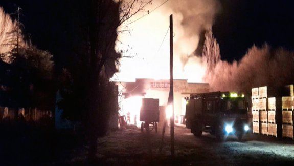 Bomberos rionegrinos acusados por incendiar un aserradero