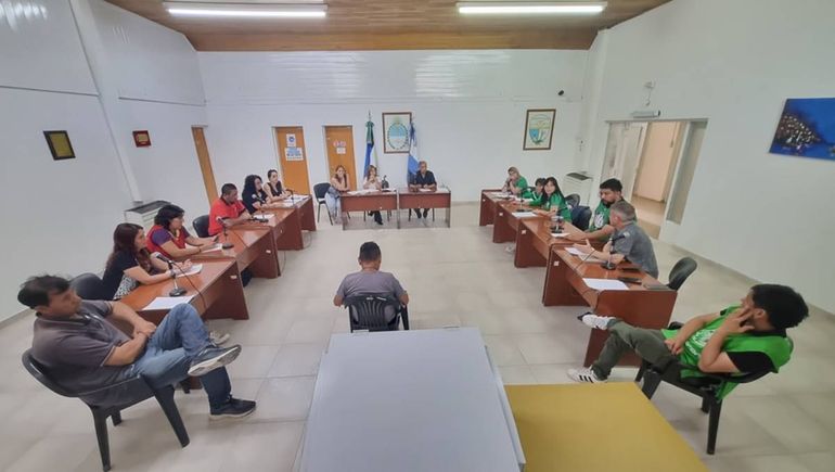 El Concejo Deliberante de Allen es escenario de escándalos permanentes.