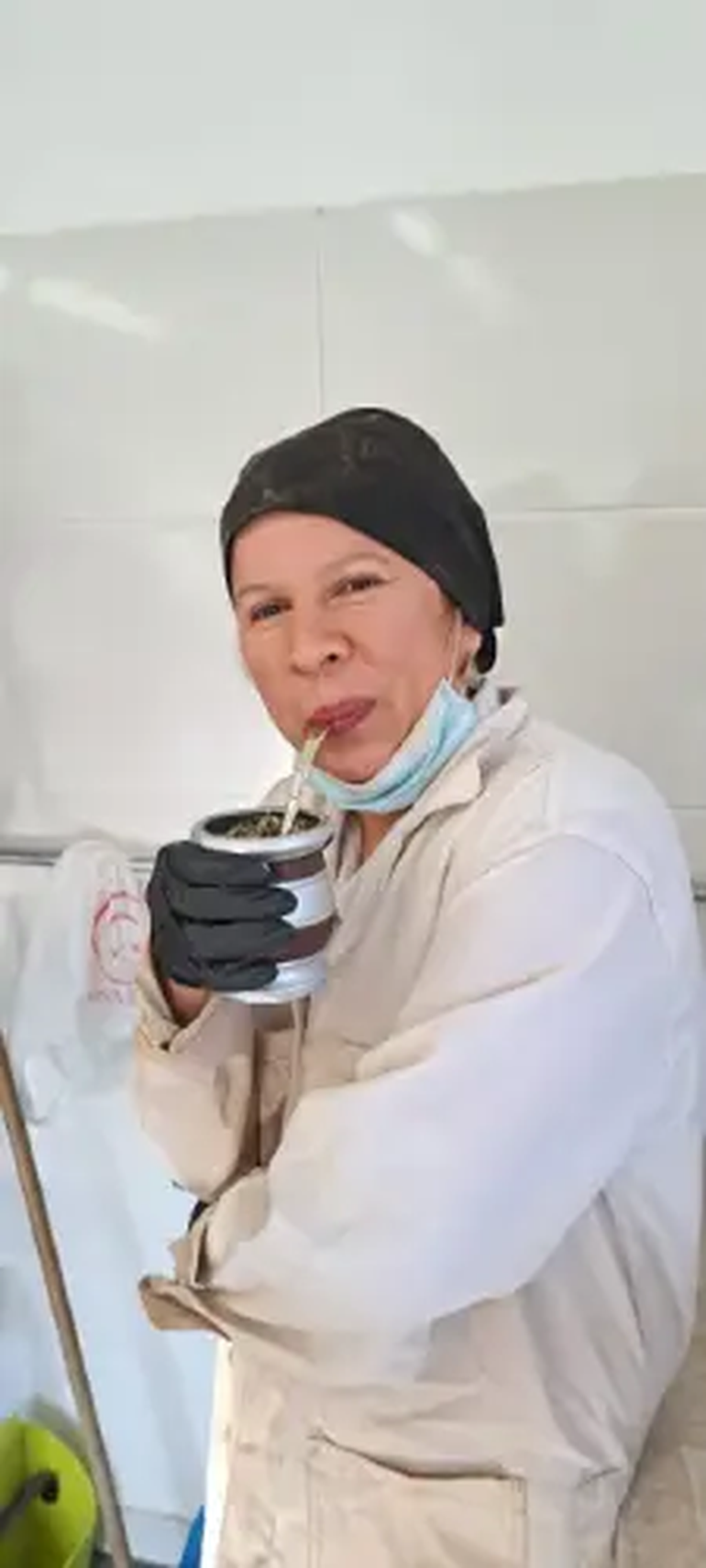 Luzmila incorporó costumbres argentinas.