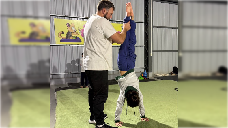 El Festival de Gimnasia es organizado por Centro de Formación Deportiva Infantil.