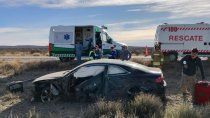 Tres vehículos chocaron a 40 km de Piedra del Águila.