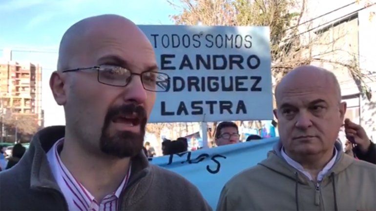 Médicos de la región mostraron su apoyo al médico Rodríguez Lastra