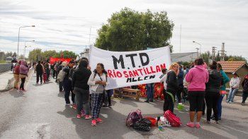 levantaron el corte en el puente carretero