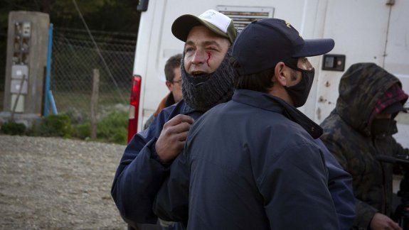 El Foyel: encapuchados atacaron al equipo de TN