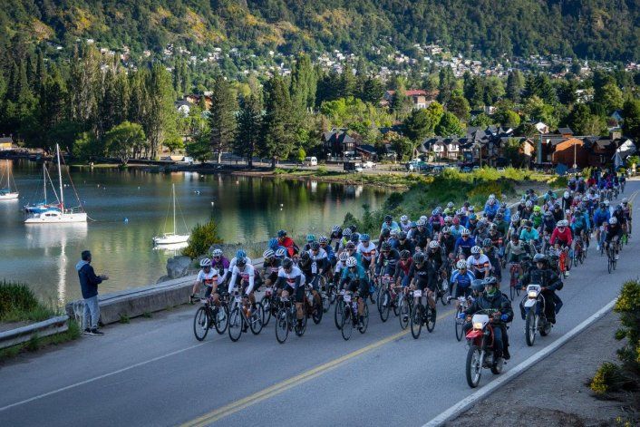 San Martín de los Andes revolucionada por las leyendas que participarán de la Gran Fondo 7 Lagos