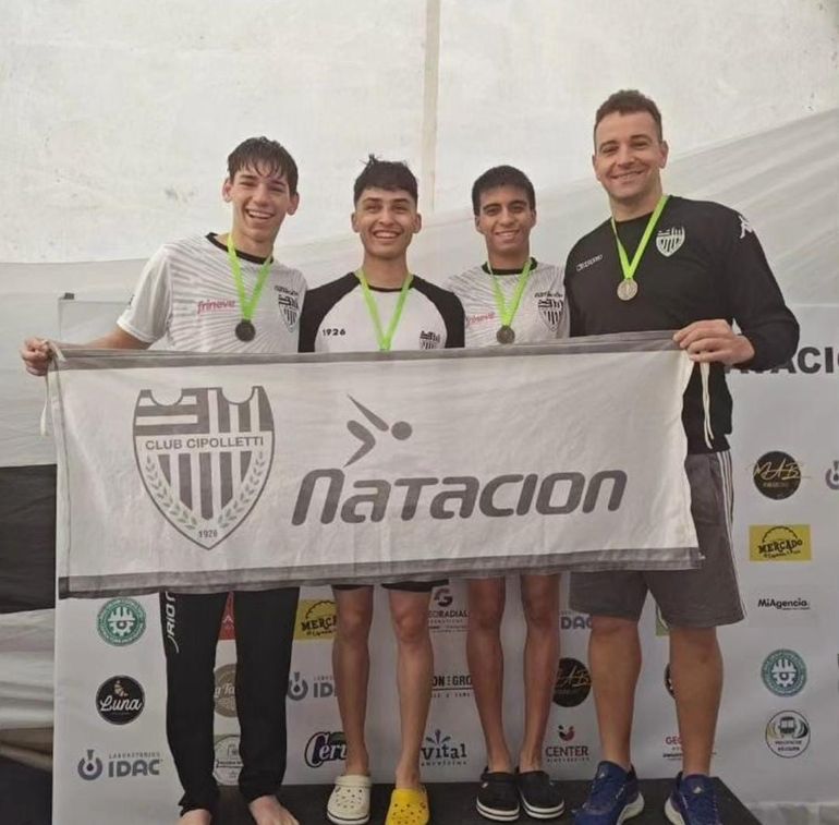 El Club Cipolletti ganó otra vez el Provincial de natación
