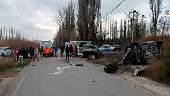 El choque provocó múltiples heridos en General Roca. El choque provocó múltiples heridos en General Roca.