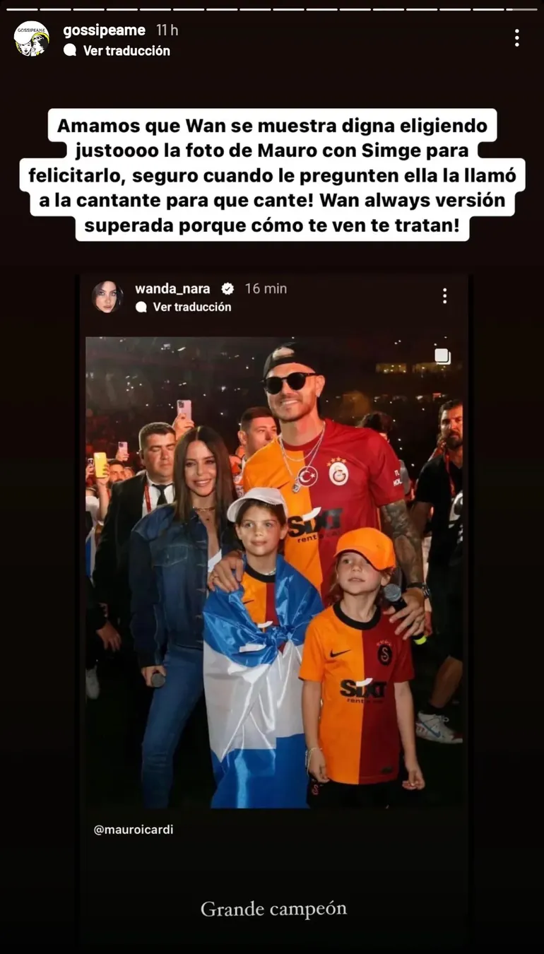 Rumores de romance entre Mauro Icardi y una cantante turca