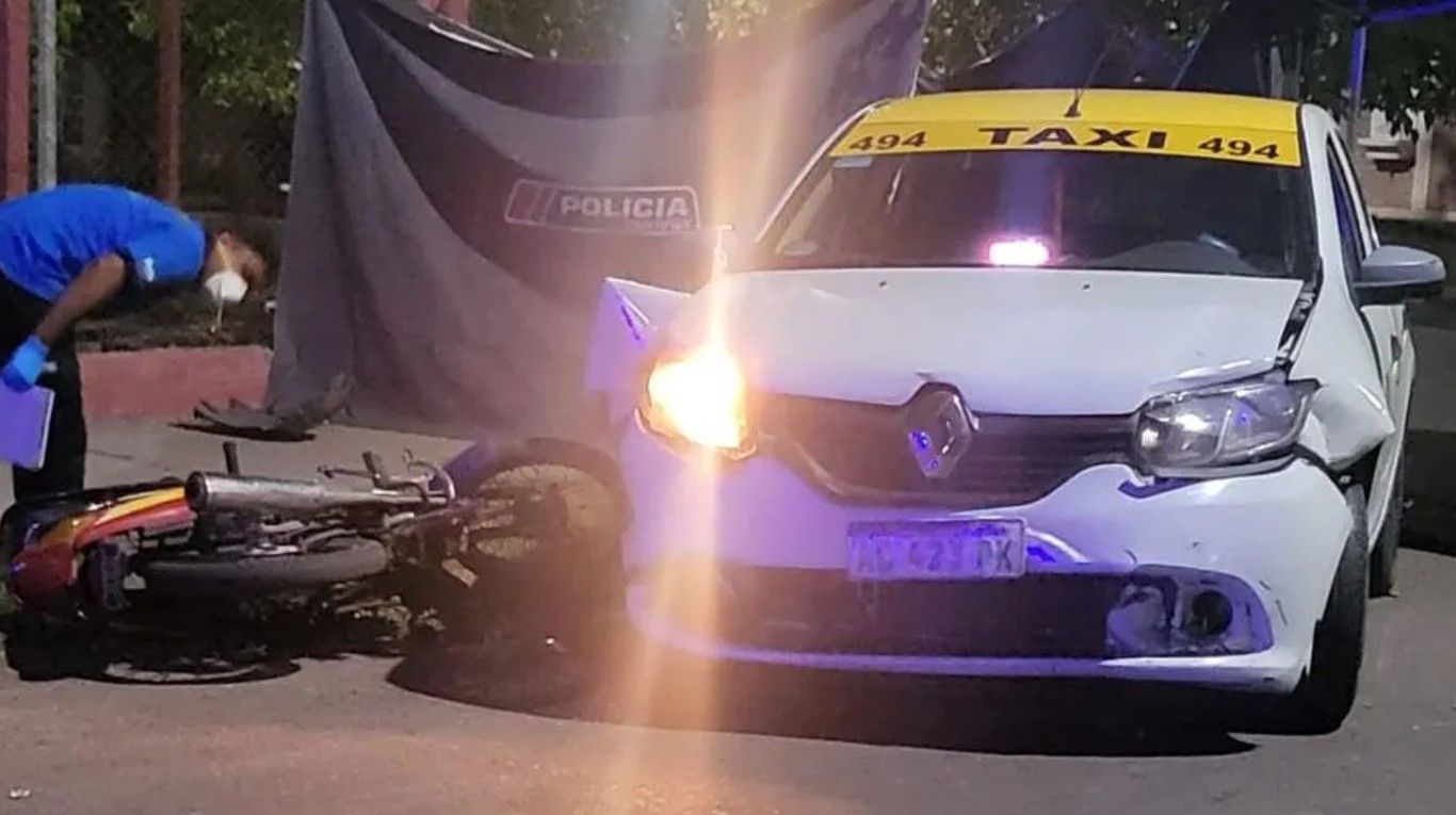 Le pidió la moto a su mamá