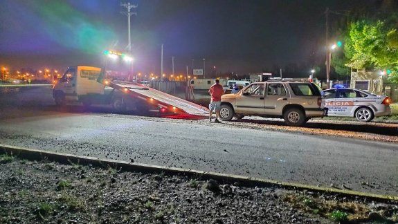 Un peligro: atraparon a borracho manejando en zig zag por la Ruta 151