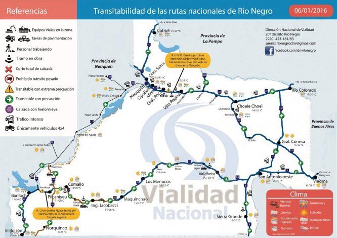 Tránsito intenso en dirección a las localidades turísticas