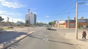 Mengelle 1948, a pocos metros del CET 9, donde el ladrón sorprendió a la víctima.