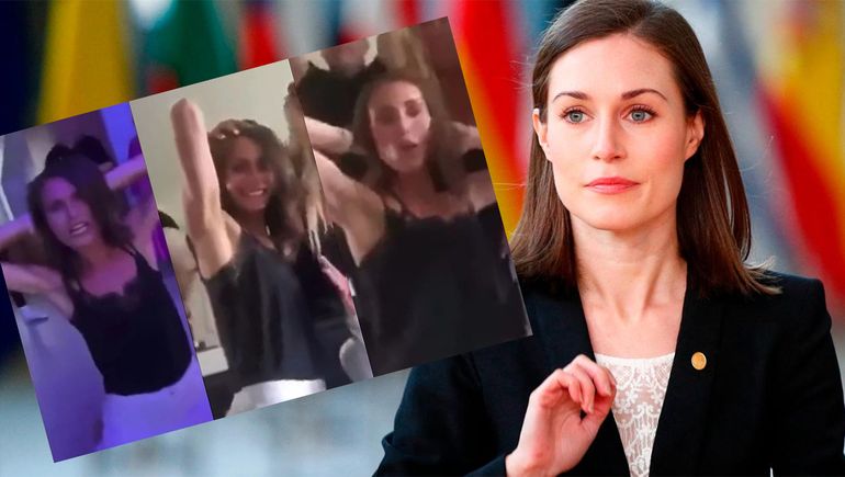 Escándalo en Finlandia por el video de la primera ministra en una fiesta privada