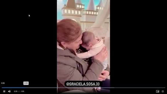 Barby Franco compartió en su Instagram los momentos más emotivos de la visita de la tía Greis, como le dice cariñosamente a la mamá de Fernando Baez Sosa.