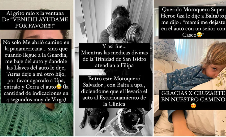 Desde la red social le agradeció al superhéroe que la ayudó