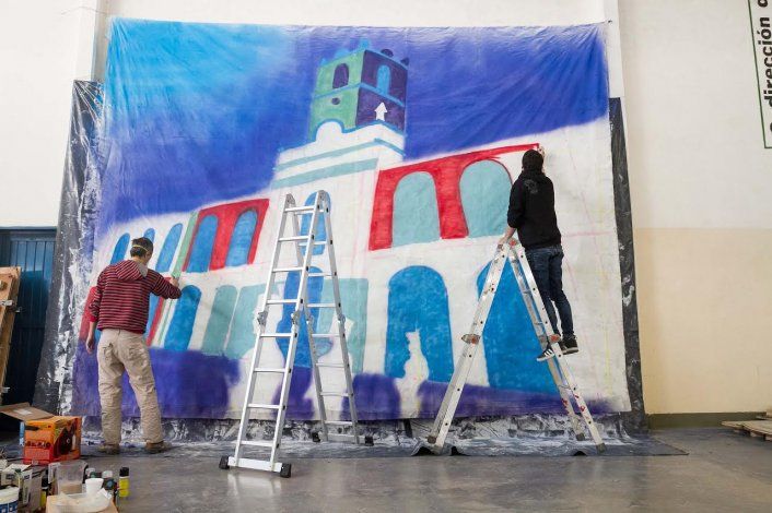 Así se celebró el 25 de Mayo en el Estadio Municipal de Cipo
