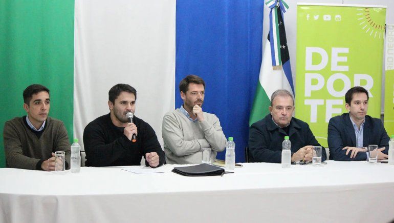 Presentan nueva edición del programa Río Negro Más Deporte 2022